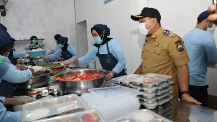 Wakil Bupati Lampung Selatan Launching MBG di Kecamatan Tanjung Bintang