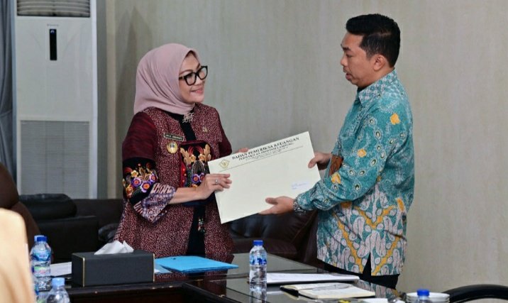 Sekda Lamsel Sambut BPK RI Perwakilan Lampung Entry Meeting di Kabupaten Lampung Selatan