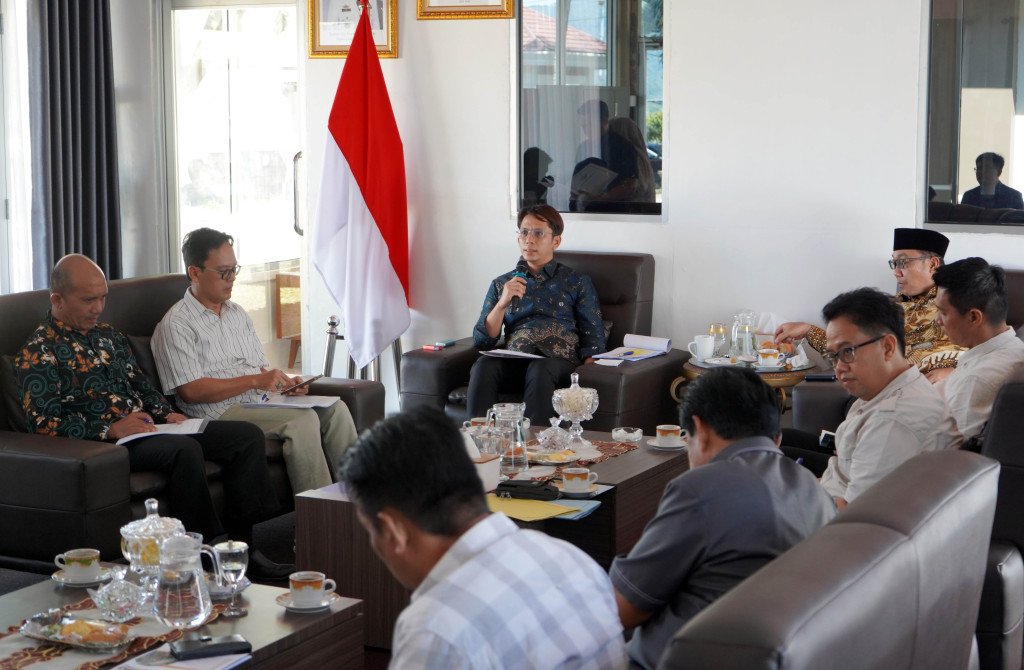 Pemkab Lampung Selatan Bahas Finalisasi RDTR Katibung Bersama Kementerian ATR/BPN