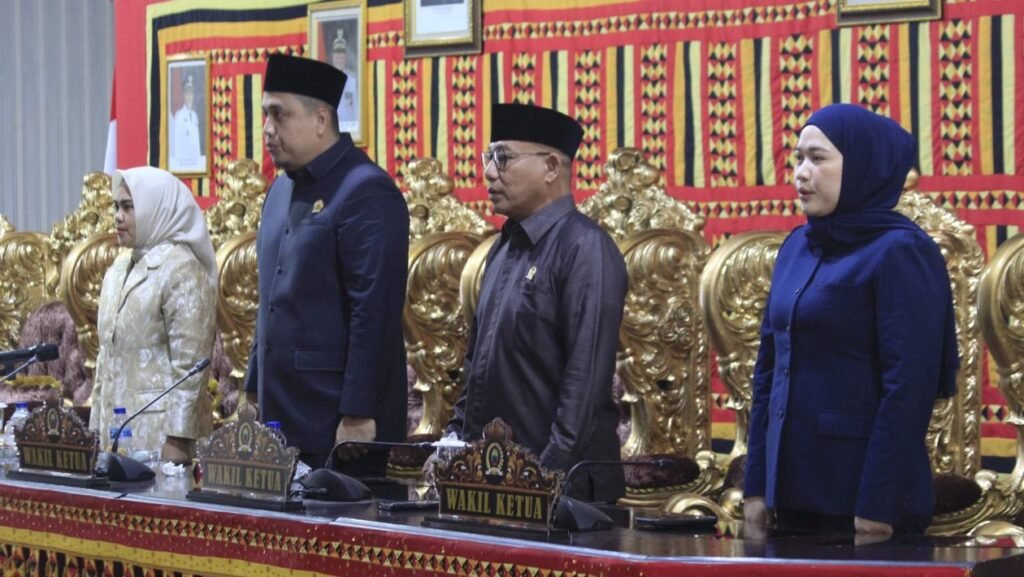 DPRD Lampung Selatan Kembali Gelar Rapat Paripurna Pengumuman Usulan Pemberhentian Bupati dan Wakil Bupati