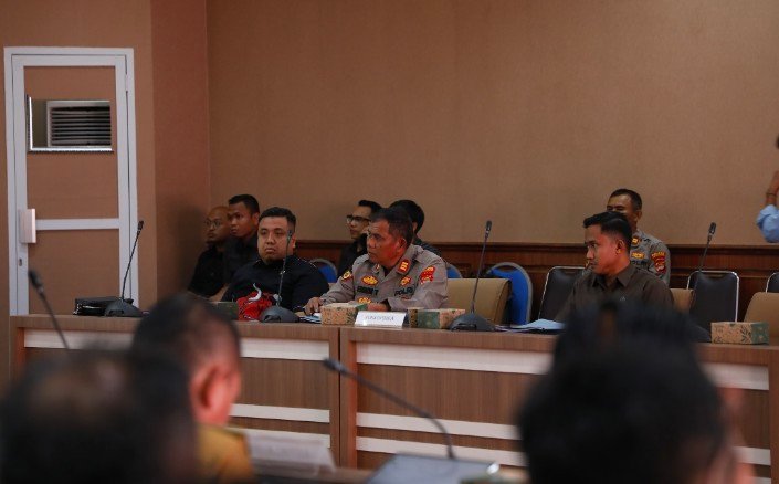 Mewakili Ketua DPRD Lampung Selatan,Merik Havit Hadiri Rakor Pemantapan Upacara Bendera HUT RI ke 80 Tahun 2025
