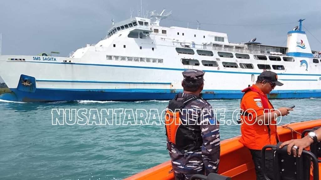 KMP SMS Sagita Kandas,Penyebabnya Cuaca Ekstrim Dan Berkabut