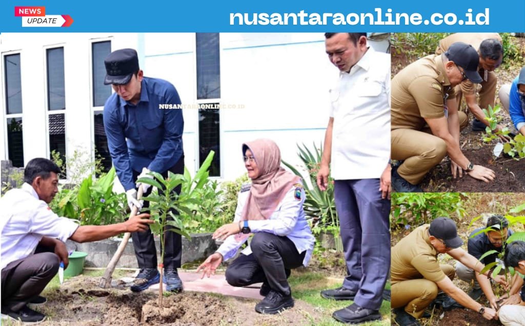 5.792 PPPK Paruh Waktu Lampung Selatan Tanam Pohon Serentak, Kampanye “Pohon Asuh” Gaungkan Gerakan Hijau dari Birokrasi