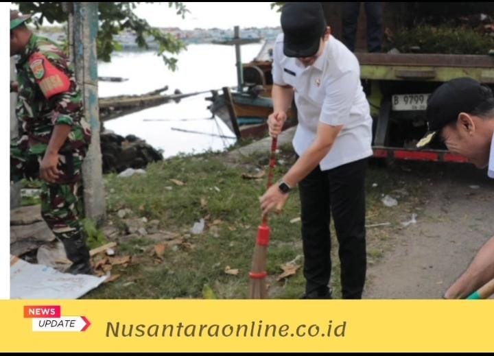 Pimpin Korve di Dermaga Bom Kalianda, Bupati Egi Tegaskan Komitmen Jaga Lingkungan dan Dorong Zero Waste