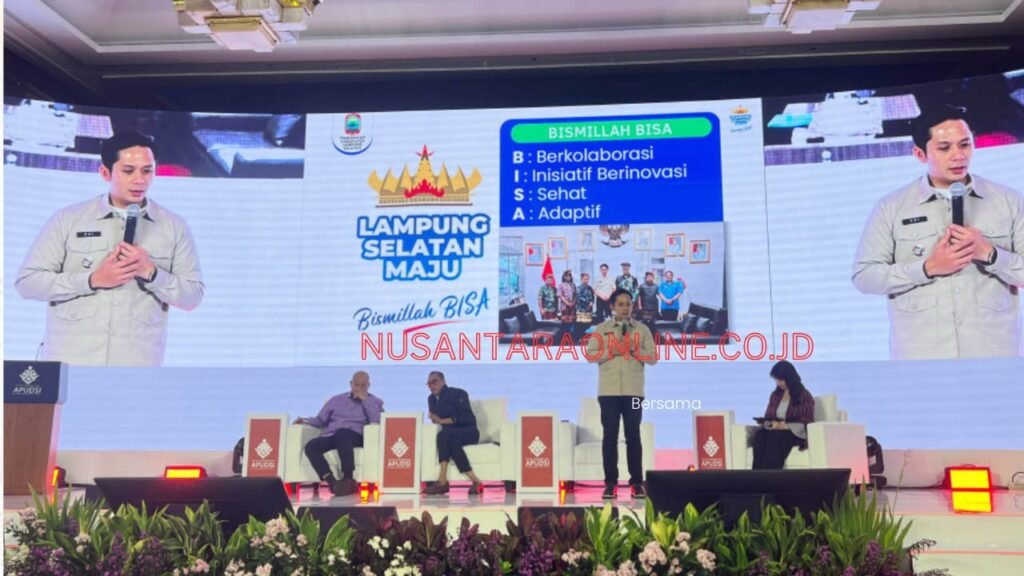 Tampil di Forum Bergengsi APUDSI, Bupati Egi Paparkan Strategi Desa Wisata Berkelanjutan Lampung Selatan