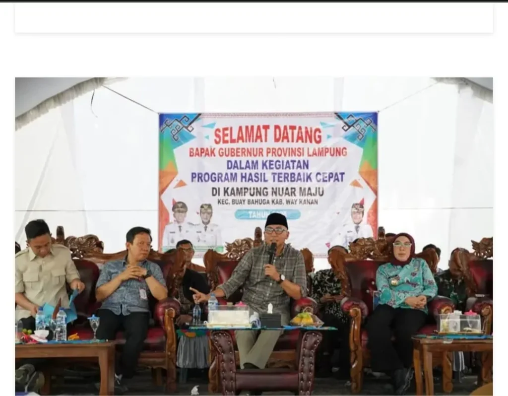 Hilirisasi Pertanian Jadi Fokus Kunjungan Kerja Gubernur Lampung di Way Kanan