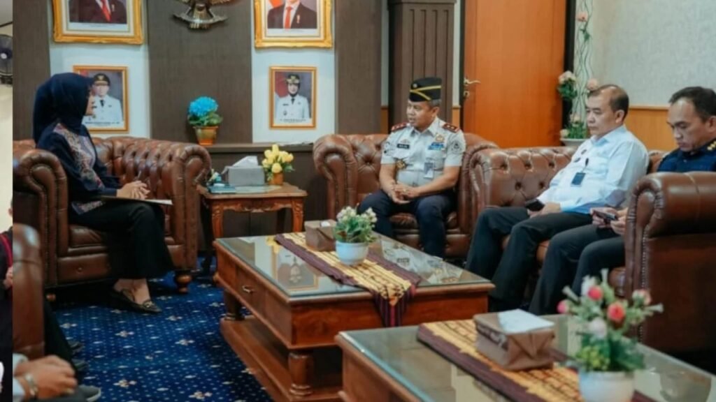 Wagub Lampung,Jihan Nurlela Terima Kunjungan Ditjenpas Provinsi Lampung