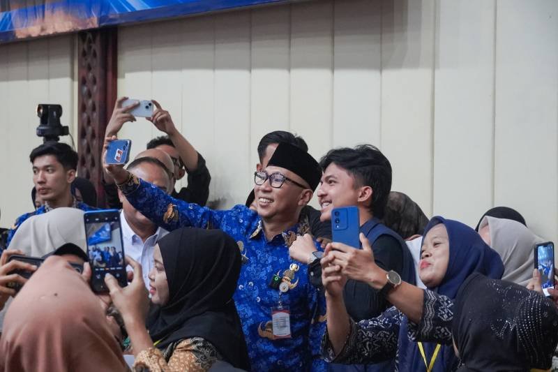 Sebanyak 220 Pelaku Usaha UMKM Menyambut Antusias Kehadiran Gubernur Lampung