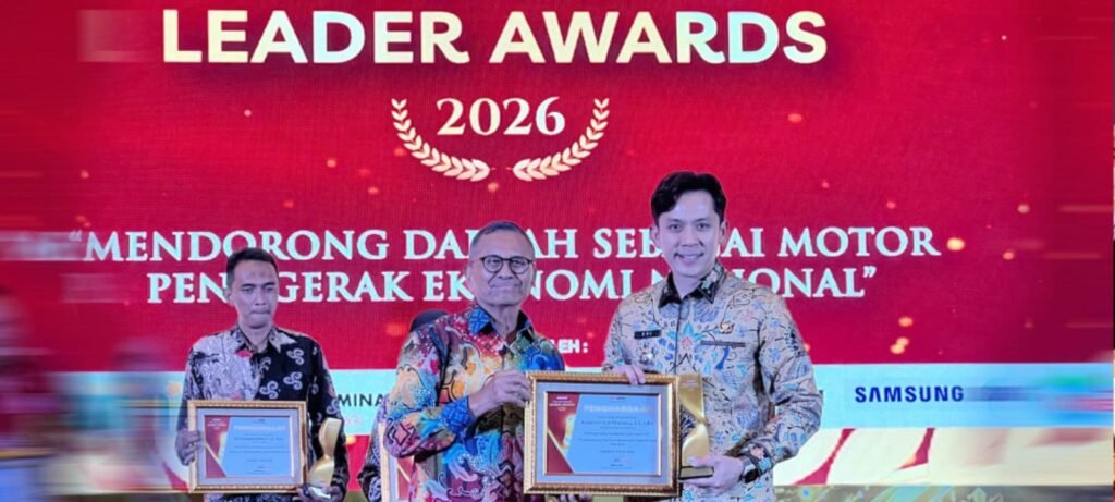 Sukses Dongkrak Pariwisata Jadi Penggerak Ekonomi, Bupati Radityo Egi Raih Top Regional Leader Awards 2026