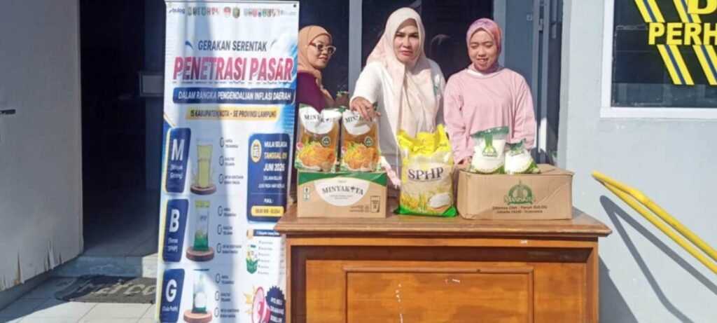 Kendalikan Inflasi dan Jaga Daya Beli, Pemkab Lampung Selatan Hadirkan Sembako Murah Lewat Gerakan Penetrasi Pasar