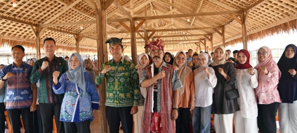 Dukung UMKM GWH Tetap Bergeliat, Pemkab Lampung Selatan Gerakkan Ekonomi Lokal Lewat Senam Bersama