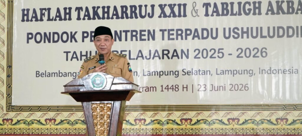 Wisuda Santri Ponpes Ushuluddin, Wabup Syaiful: Pesantren Pilar Penting Masa Depan Bangsa