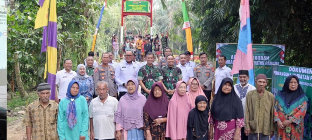 Jembatan Perintis Garuda Tahap III dan IV Diresmikan, Warga Lampung Selatan Langsung Rasakan Manfaatnya