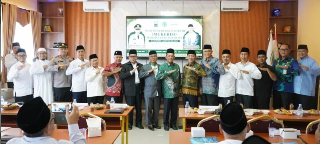Mukerda MUI 2026, Wabup Syaiful Perkuat Sinergi Ulama dan Umara Demi Lampung Selatan Berkemajuan