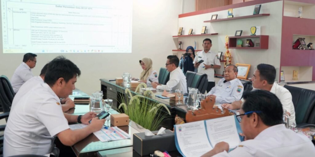 Perkuat Tata Kelola Pemerintahan, Pemkab Lampung Selatan Percepat Pemenuhan Dokumen MCSP KPK