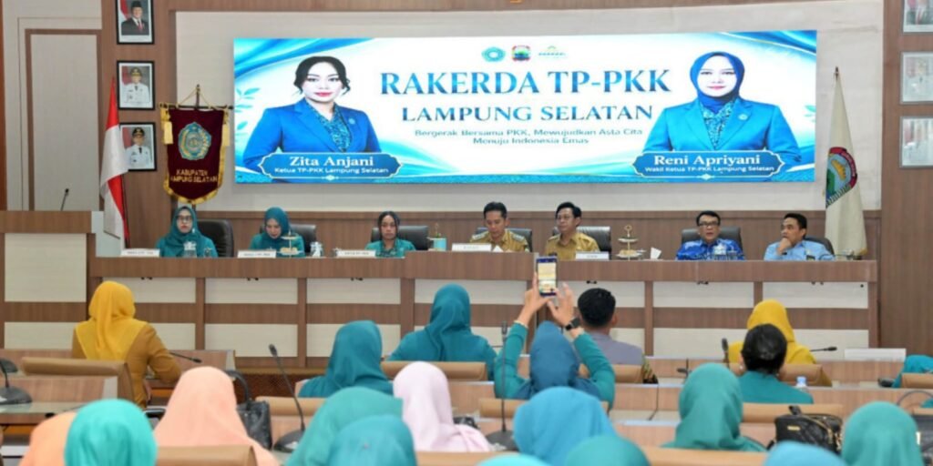 Bupati Egi Dorong TP PKK Jadi Garda Terdepan Gema HELAU, Bergerak Nyata dari Keluarga untuk Lampung Selatan
