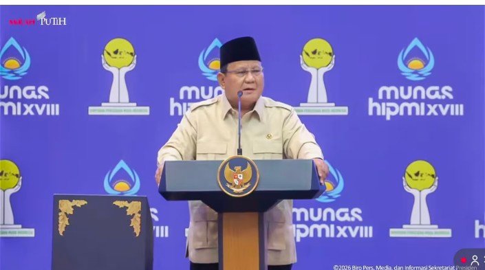Presiden Buka Munas HIPMI XVIII di Lampung, Pemprov Perkuat Sinergi Dunia Usaha dan Pemerintah